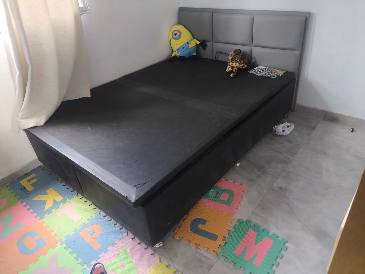 Cama box , baú casal com colchão  - Foto 2