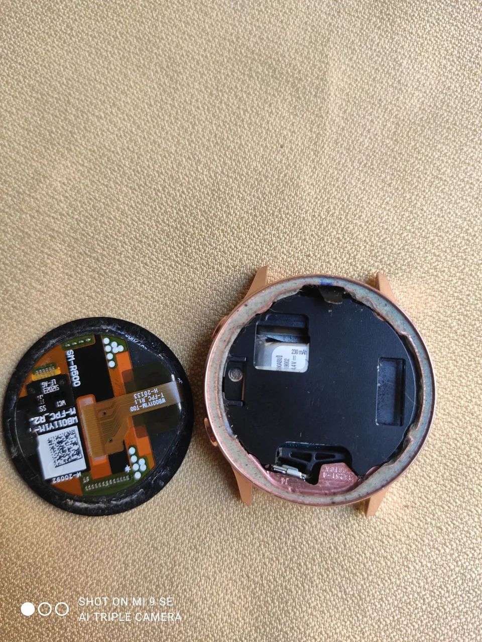 Smartwatch Samsung, lê anúncio.