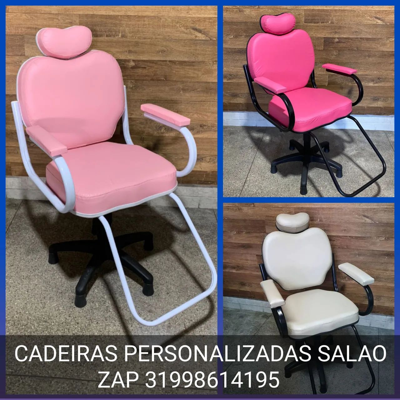 CADEIRAS DE SALAO PERSONALIZADAS,,FABRICAMOS EM QUALQUER COR