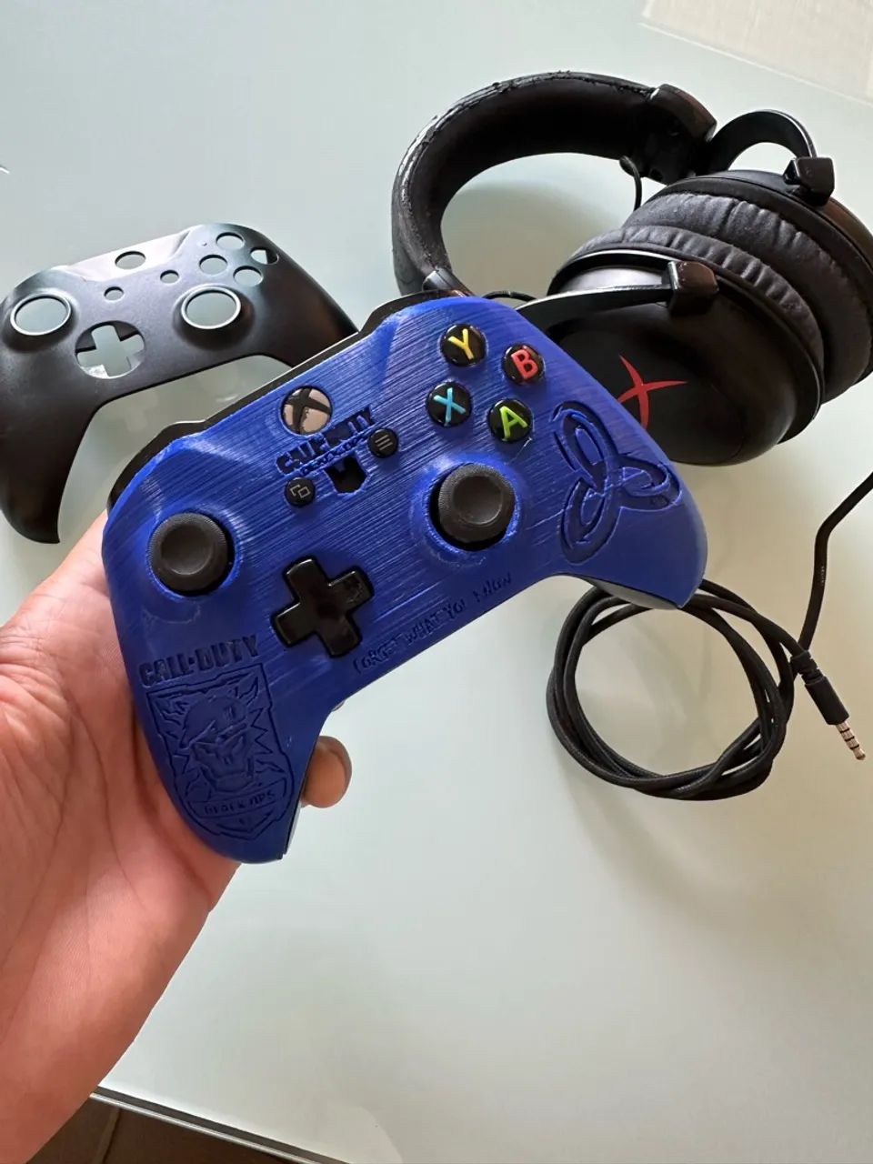 Controle Xbox One S + Fone Hyperx - Foto 4