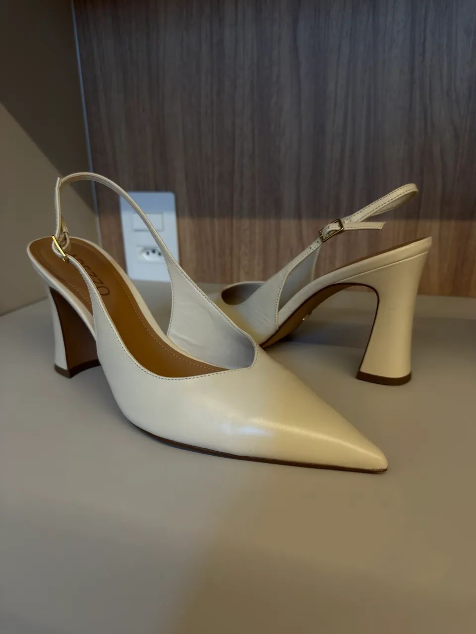 Sapato arezzo, 38, off white