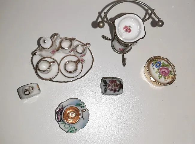 Coleção de miniaturas de louça - Foto 3