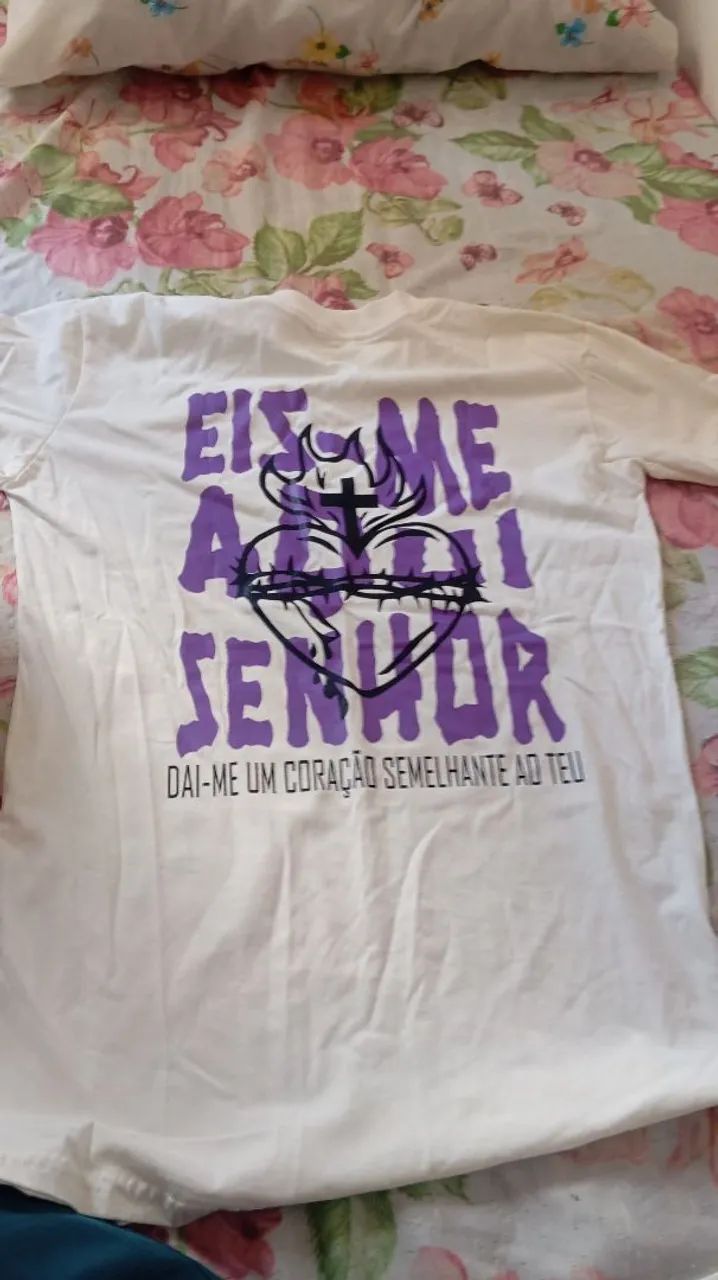 Camisa nova temática católica 