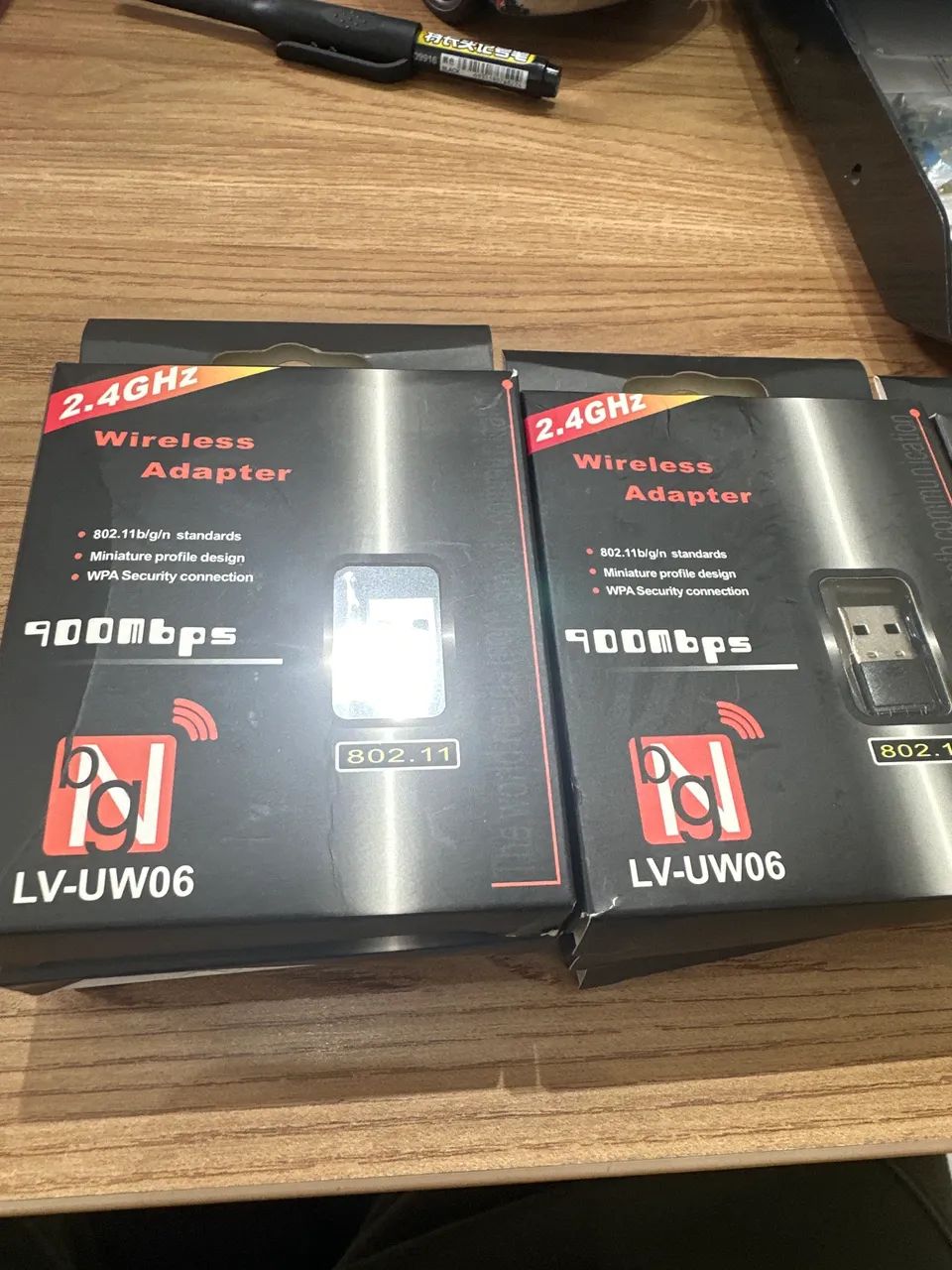 10 unidades Adaptador Wireless 2.4GHz  