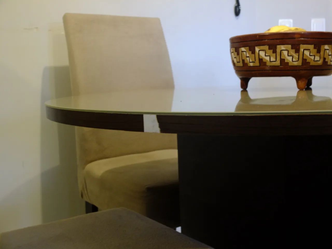Mesa de jantar redonda com 4 cadeiras - Foto 5