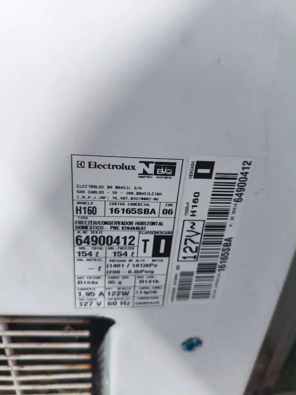 Freezer Horizontal Electrolux 154 litros - Foto 2
