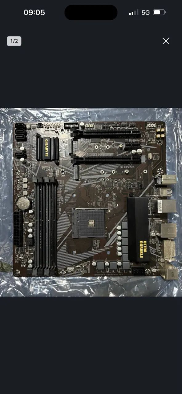 Placa mãe B550M DS3H - Foto 2