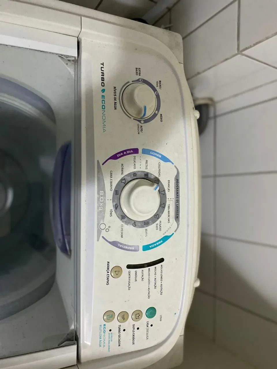 Máquina de lavar 8kg - Foto 5