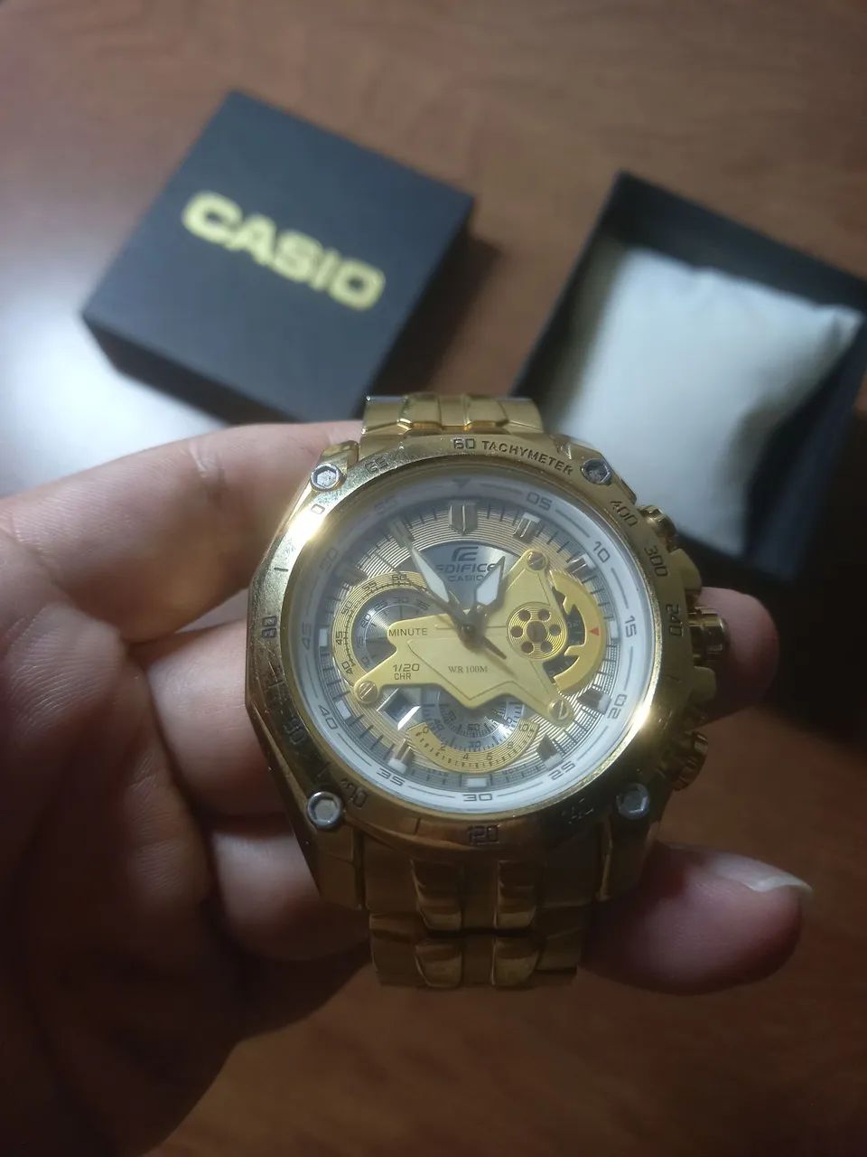 Relógio Casio Edifice Tachymeter Original. <br>De colecionador.  - Foto 2