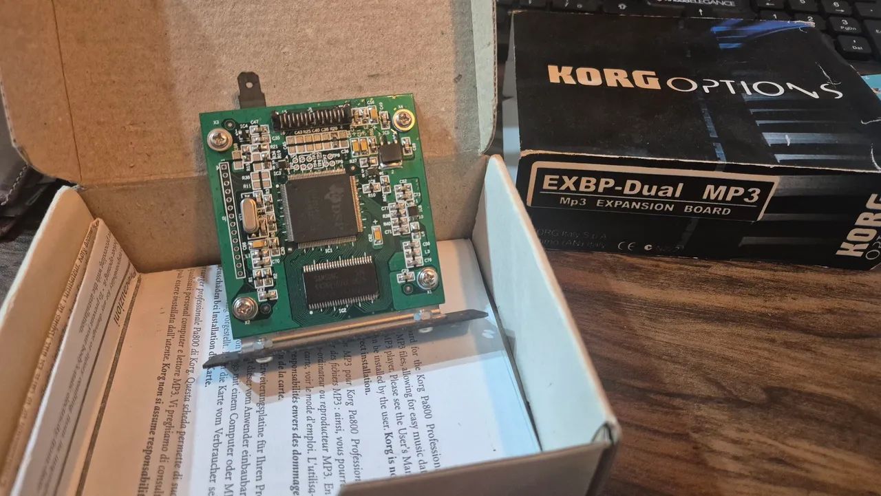 Placa Mp3 pada Teclado Korg Pa800 - Foto 3