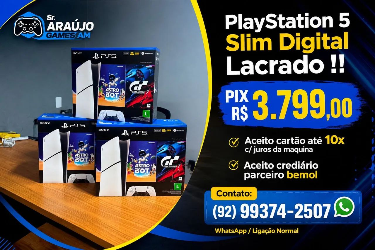 PS5 Digital [Lacrado]