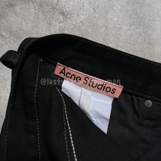 calça acne studios 2010m regular fit jeans - Foto 3