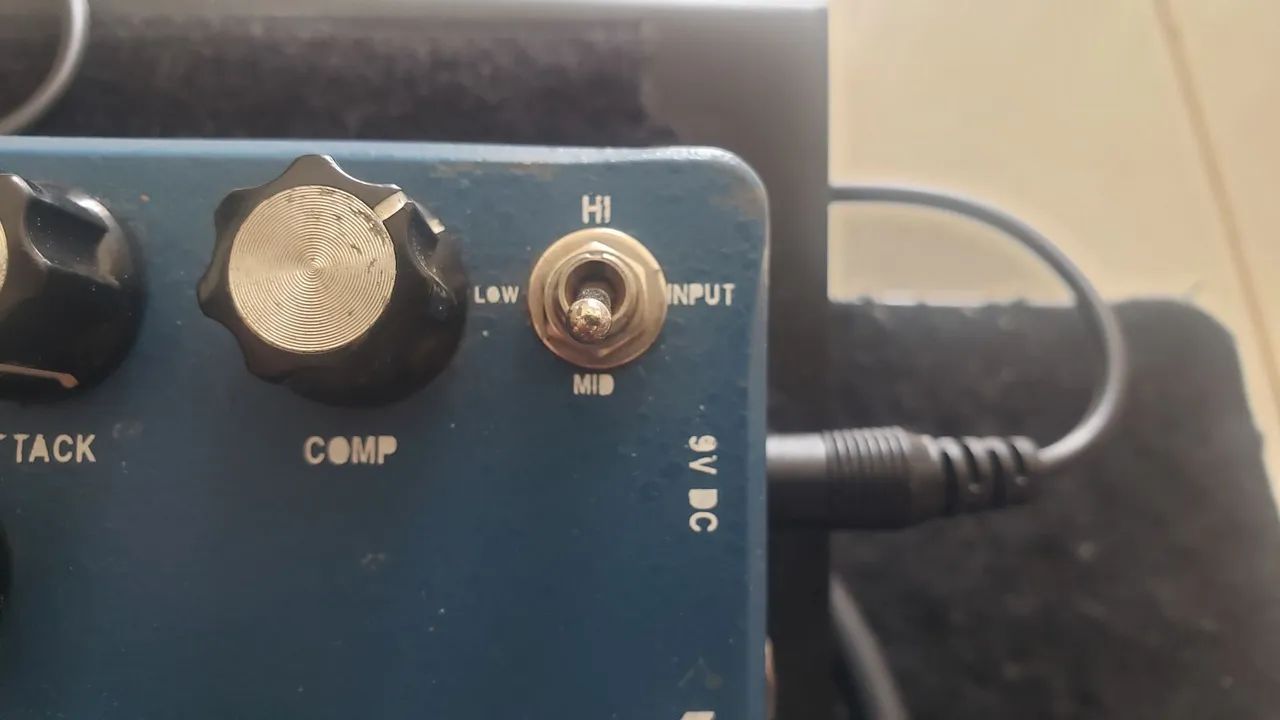 Pedal Dr J Aerolyte Compressor Baixo e Guitarra - Foto 5