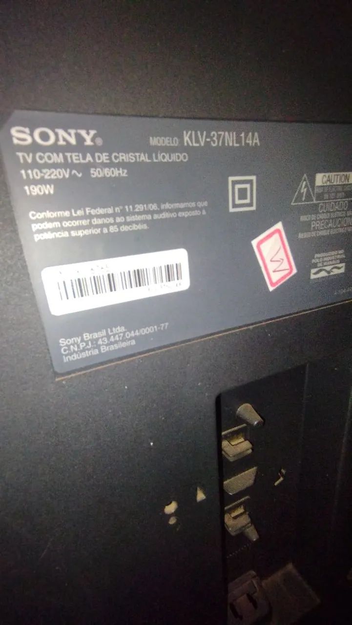 TV SONY LCD 37 polegadas - Foto 2
