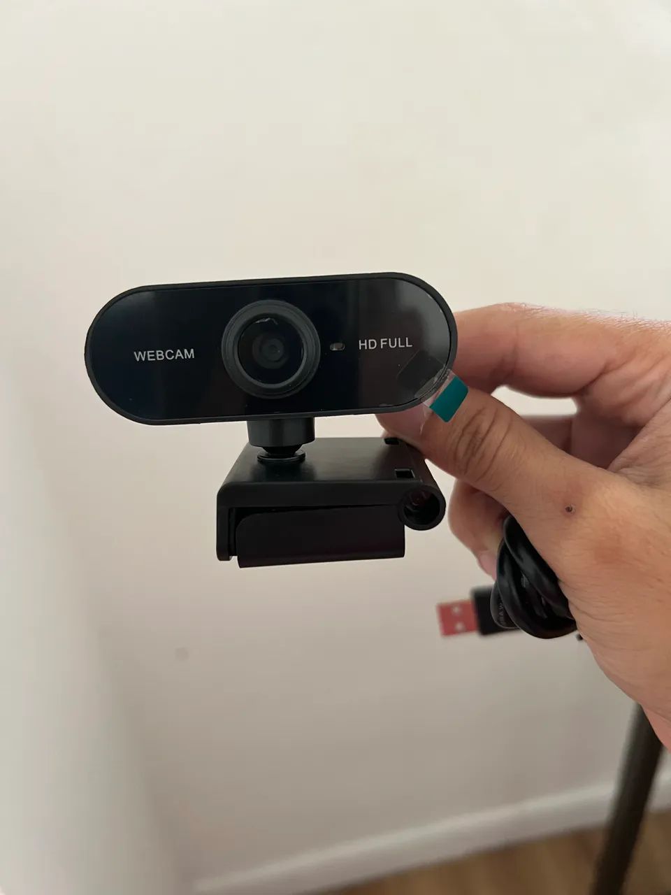 Webcam Full HD 1080p USB com Microfone e Autofoco
