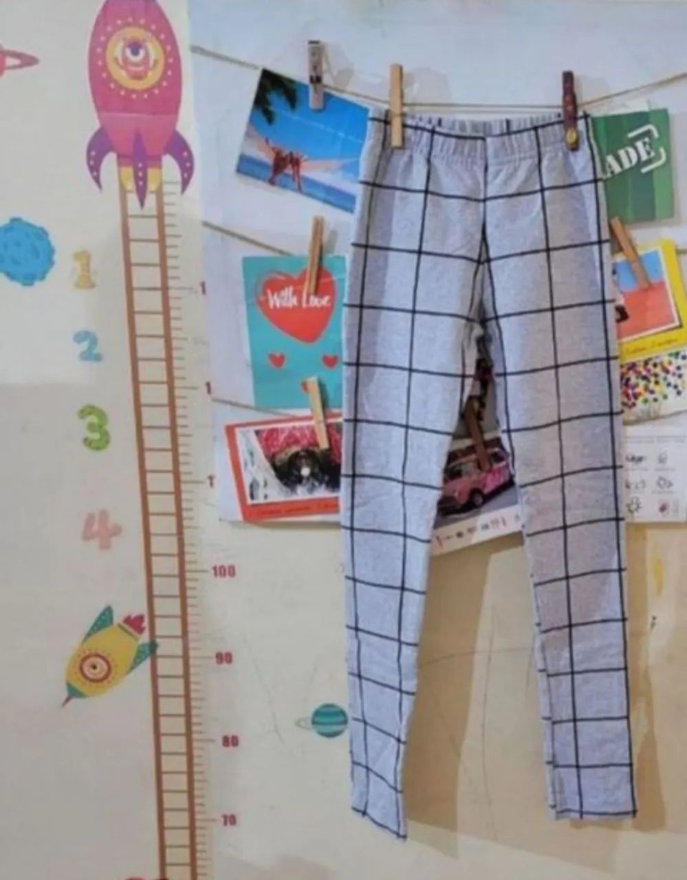 Lote roupas infantis menina tam 8 vestido, calça e blusa - Foto 2