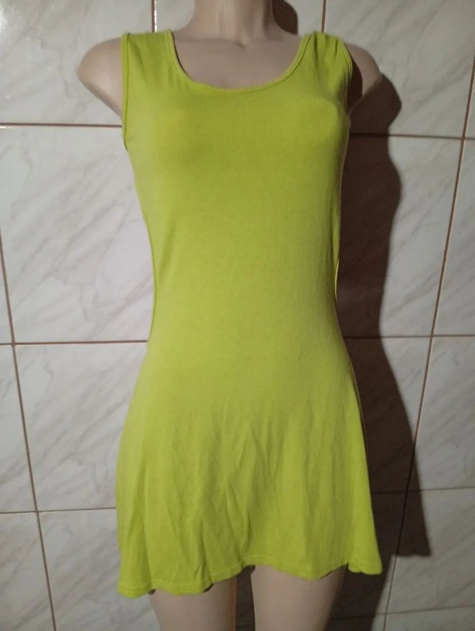 Vestido verde feminino