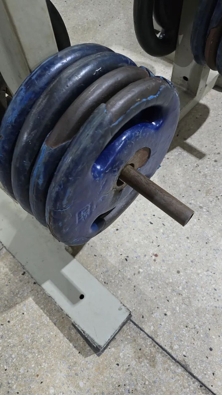Vendo anilhas 10kg e 15kg - Foto 3
