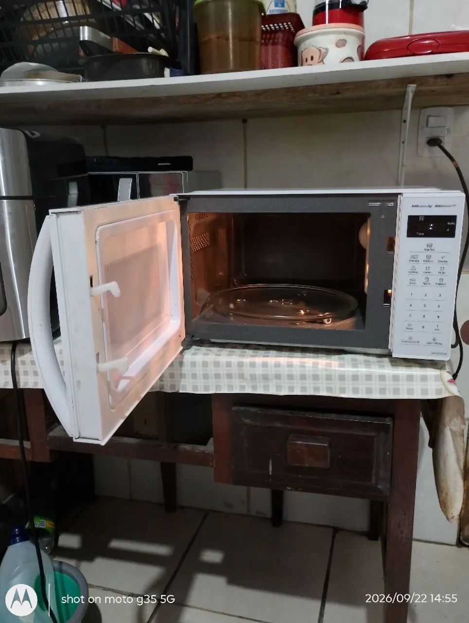 Microondas ótimo estado 21L - Foto 5