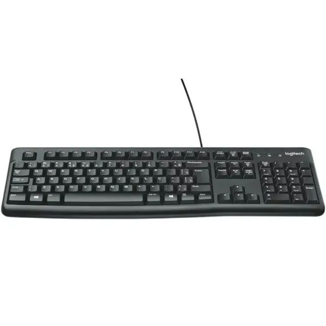 Teclado Logitech K120 USB Preto
