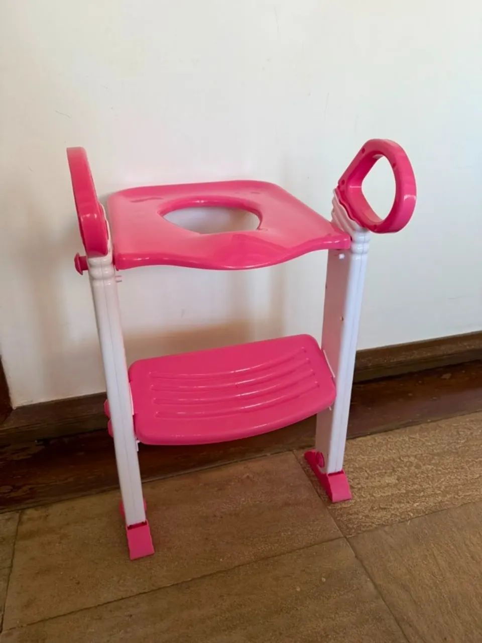 Assento Redutor Infantil com Escadinha para Vaso Sanitário