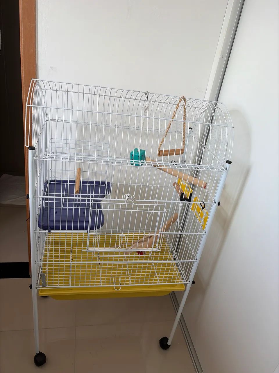 Gaiola com rodinhas  - Foto 5