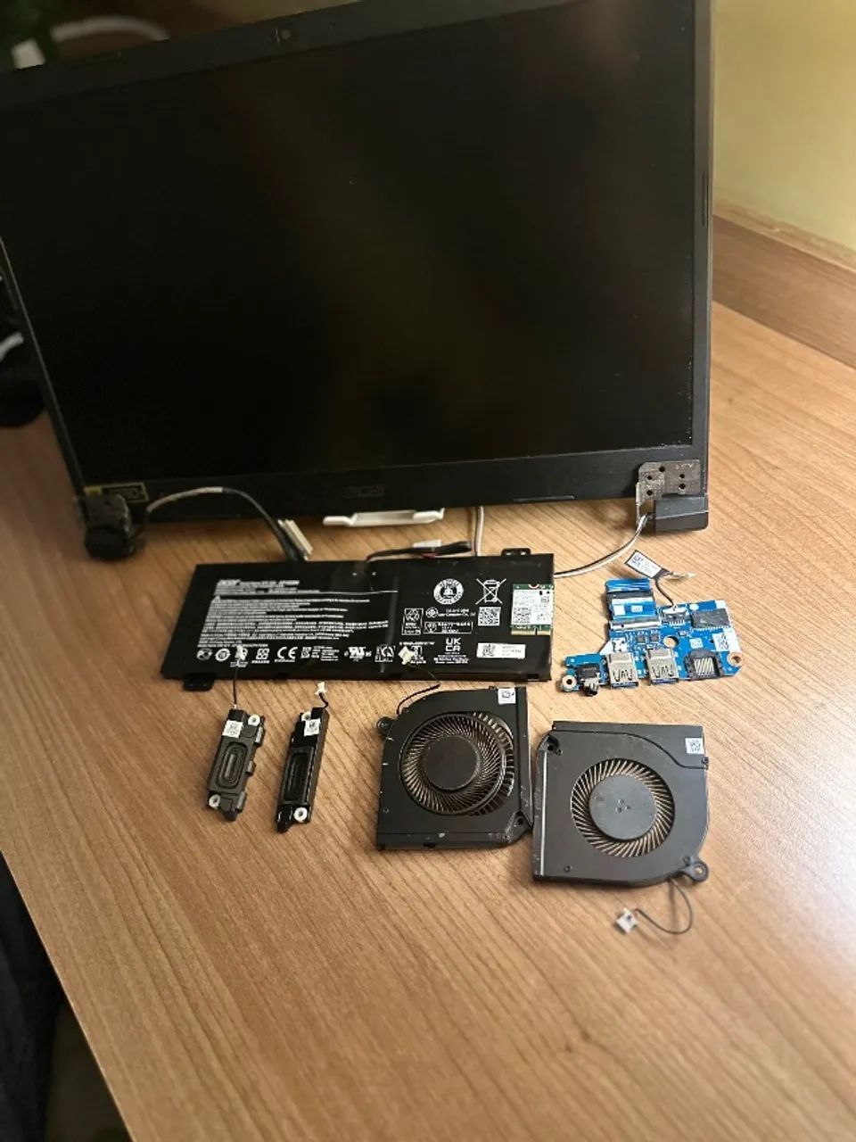 Vendo peças Notebook Acer Nitro 5