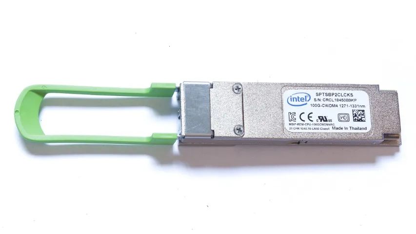 GBIC 100Gb QSFP Intel Módulo Óptico SPTSBP2CLCKS CWDM4