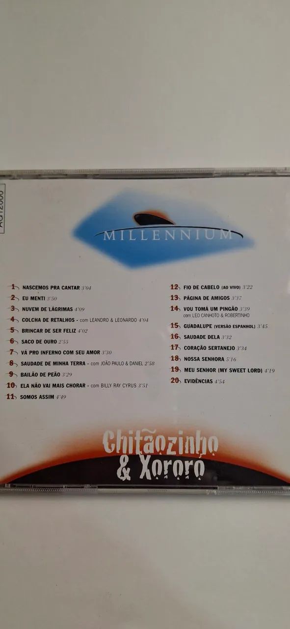 4 cds de Sertanejo - Gian e Giovani, Chitaozinho e Xororó, 2 outros - Foto 3