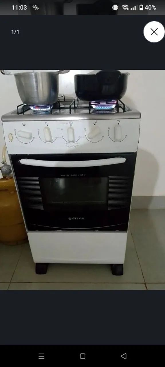 Fogão 4 bocas 
