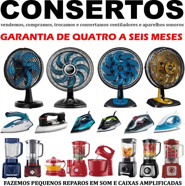 ventiladores consertos em geral
