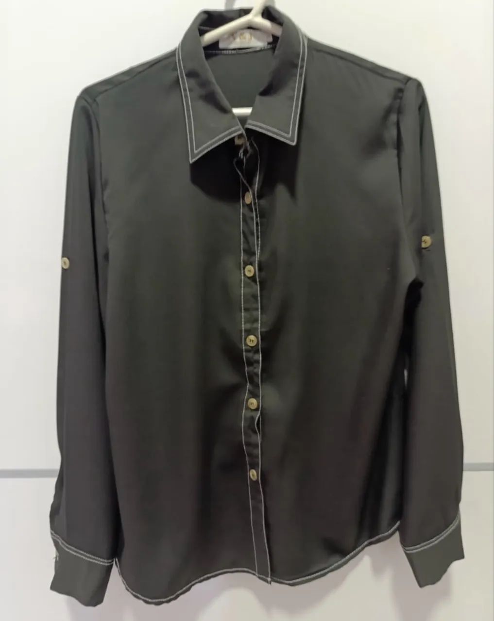 Camisa preta feminina 