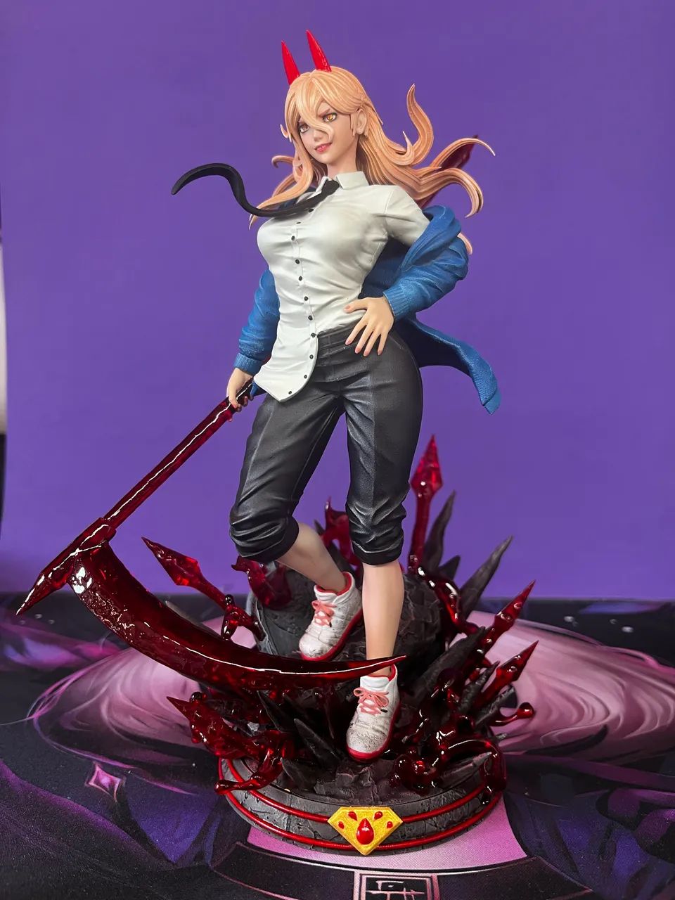 Chainsaw man Power,tamanho 1/10 