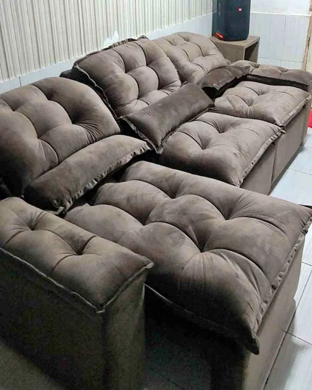 Sofá Retratil Reclinavel de  3 lugares  - Foto 5