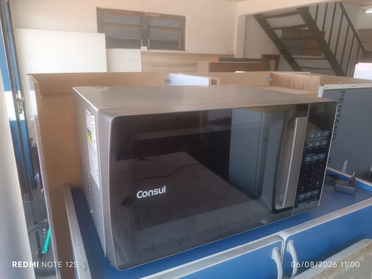 Microondas Consul inox 31 litros 