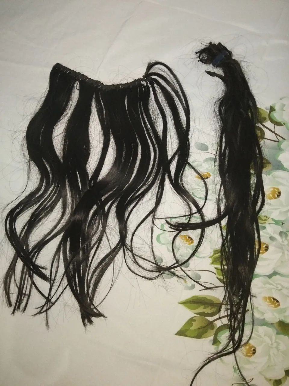 Aplique de cabelo humano 