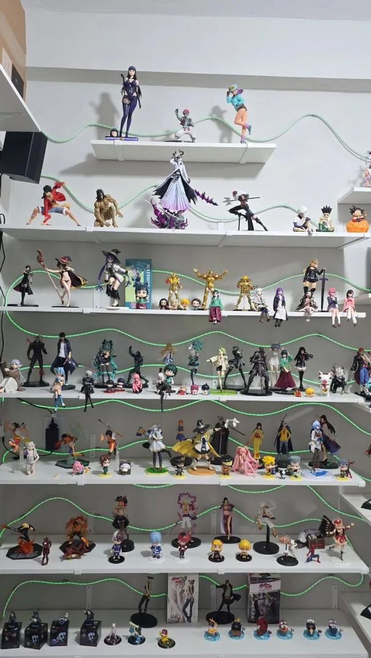 Action Figures na "PITER TECH" de Animes, Mangás, Marvel, DC_Bonecos de Ação, Naruto Jojo - Foto 5