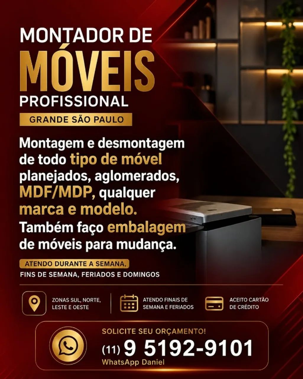 Montador de móveis * - Foto 3