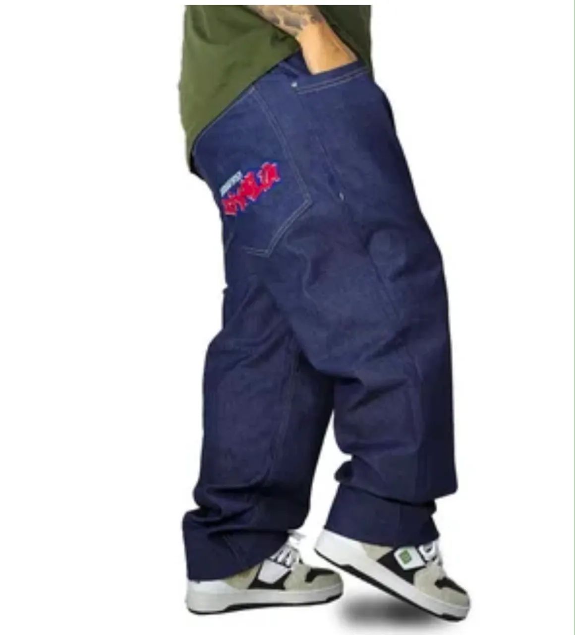 Calça refen baggy