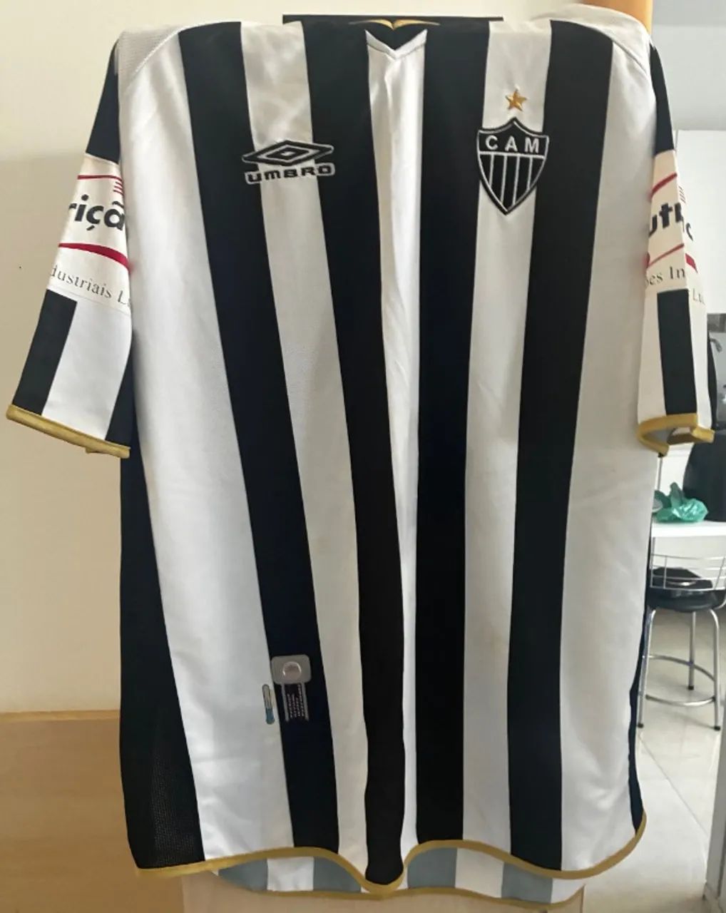 camisa atletico mineiro umbro 2003 gg - Foto 5