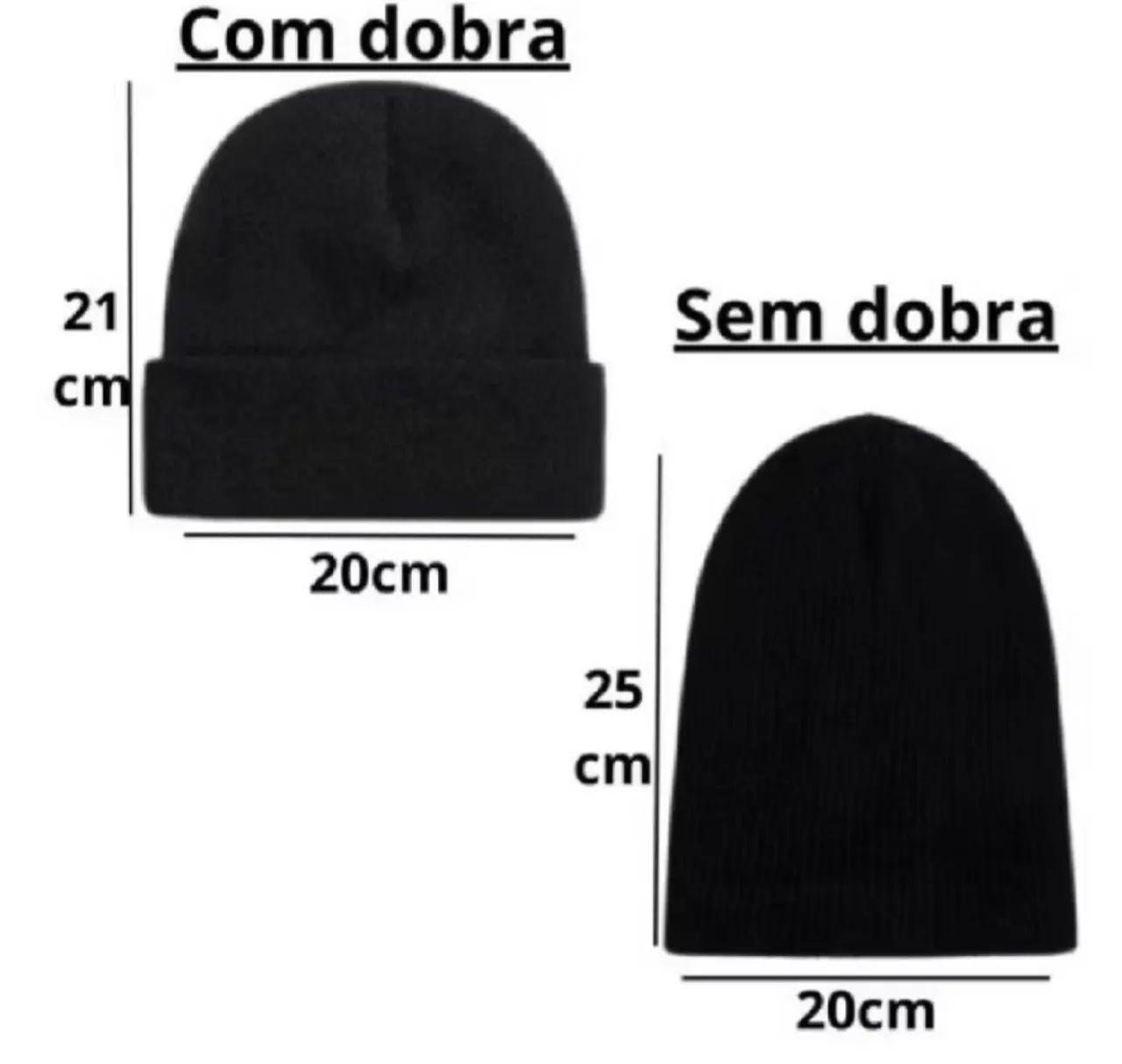 Touca gorro preto - Foto 3