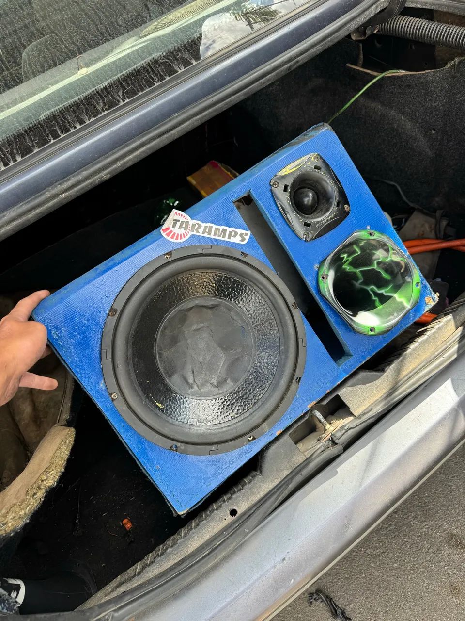 Vendo caixa de som sem módulo e drive  - Foto 2