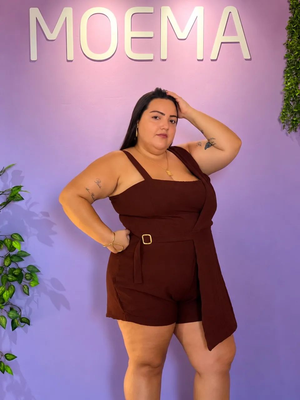 Macaquinho Plus Size - Foto 2