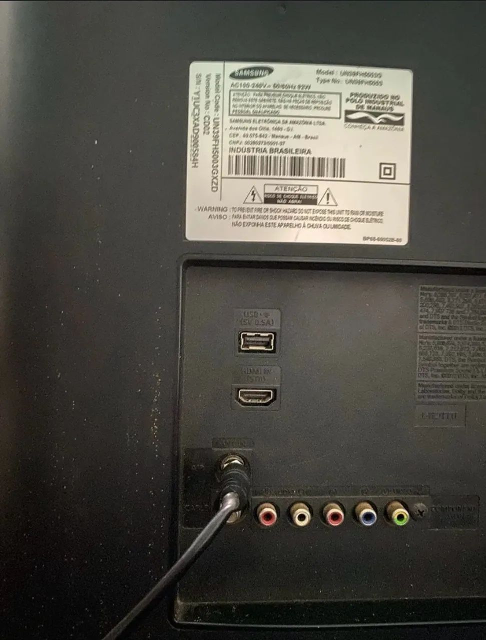 Tv Samsung Full Led 39 polegadas - Foto 4