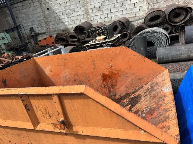 Caçamba entulho reforçada 