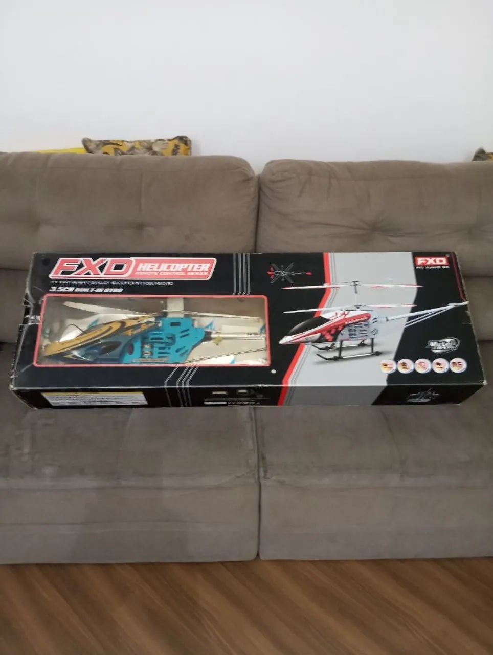 Helicóptero bateria 