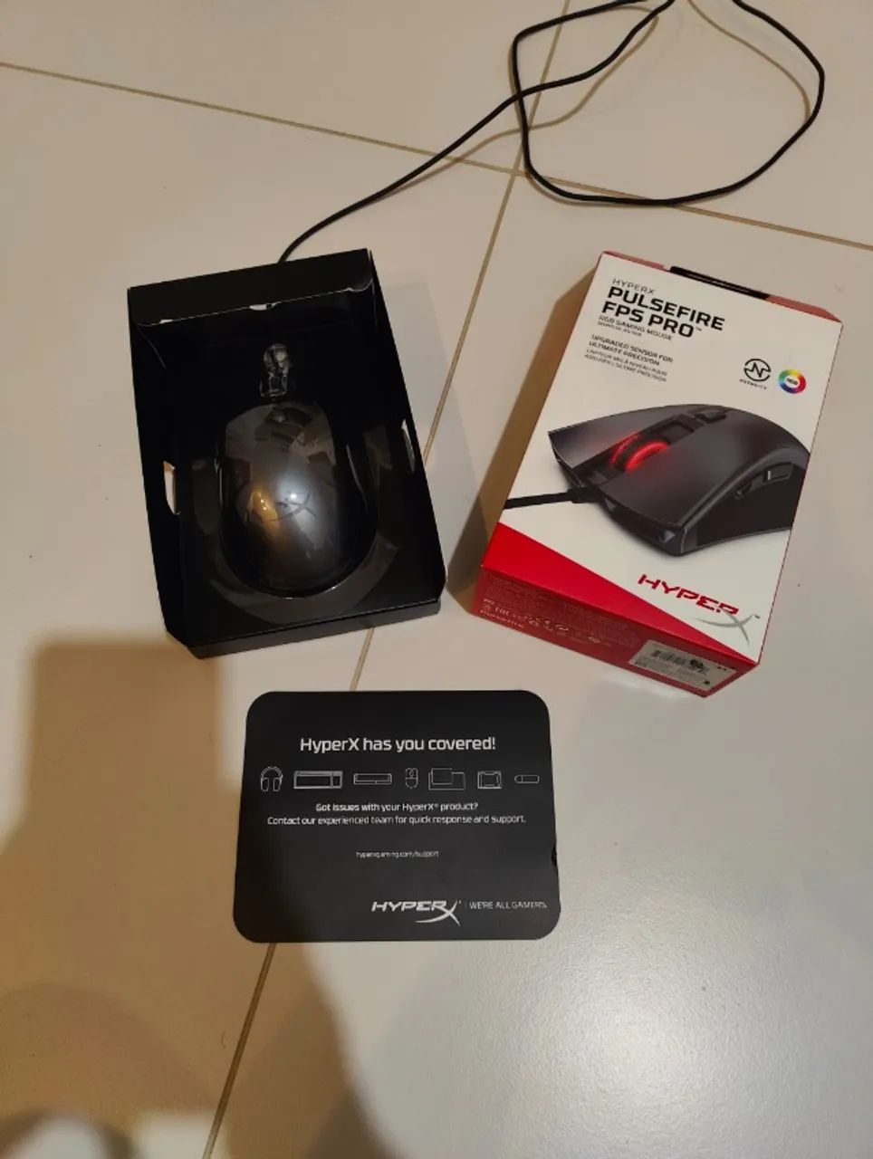 Mouse Gamer HyperX Pulsefire FPS Pro - Usado