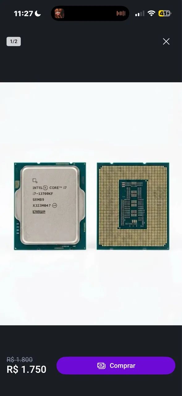 Processador Intel i7 13700KF - Peças de Hardware - Imbuí, Salvador