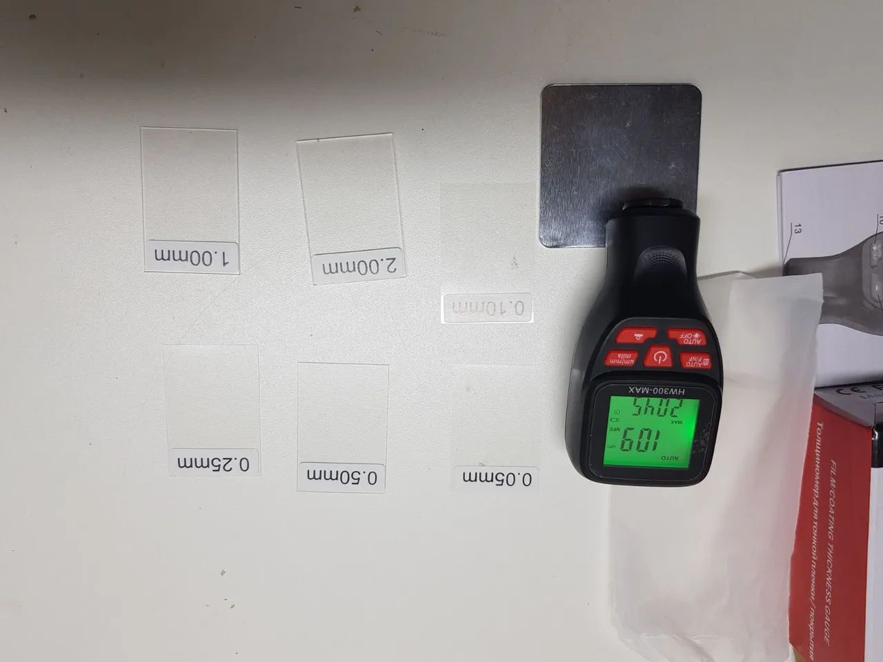 Medidor de Espessura de tinta Automotivo  - Foto 3