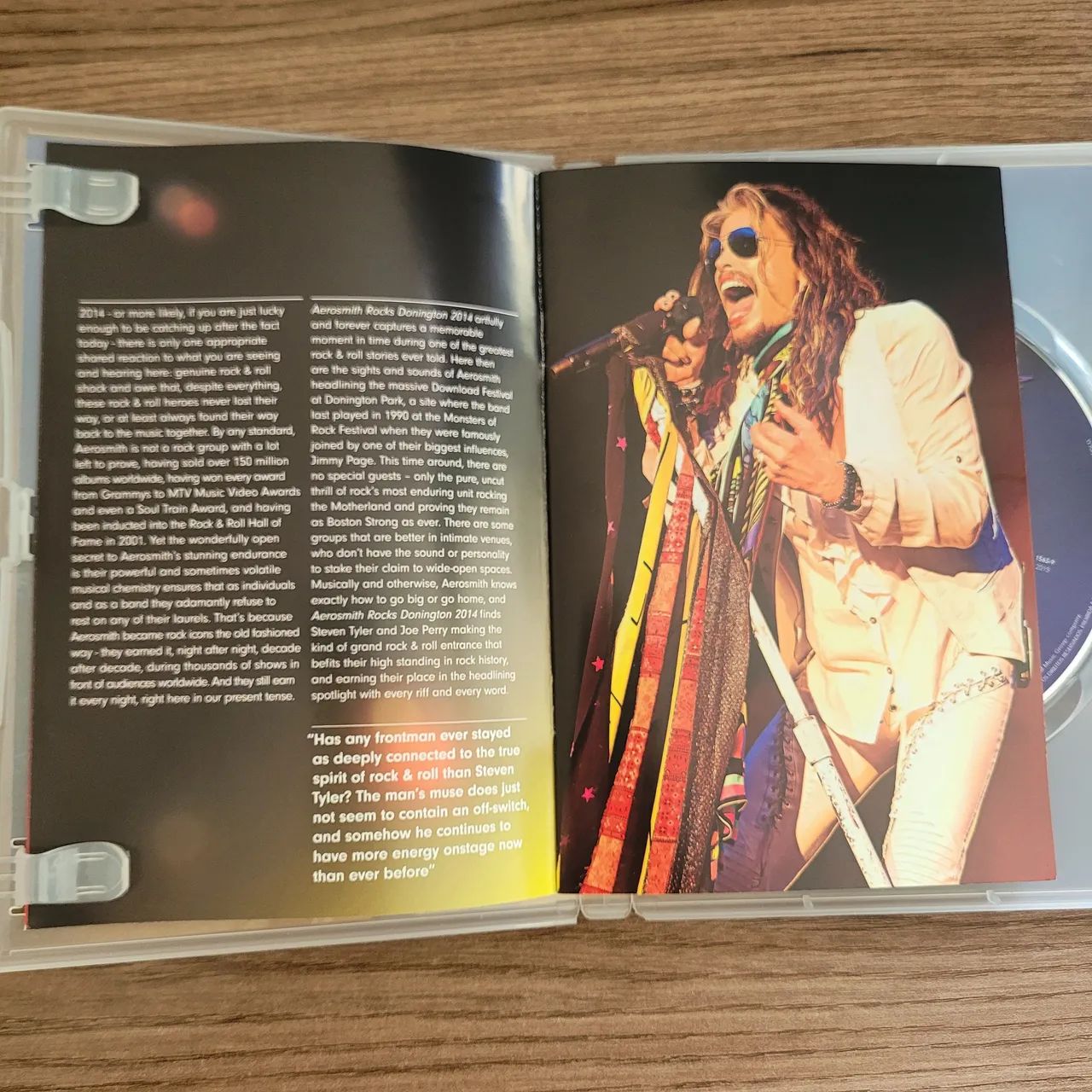DVD Aerosmith Rocks Donington 2014 - CDs, DVDs etc - Centro DVD Aerosmith Rocks Donington 2014 - CDs, DVDs etc - Centro